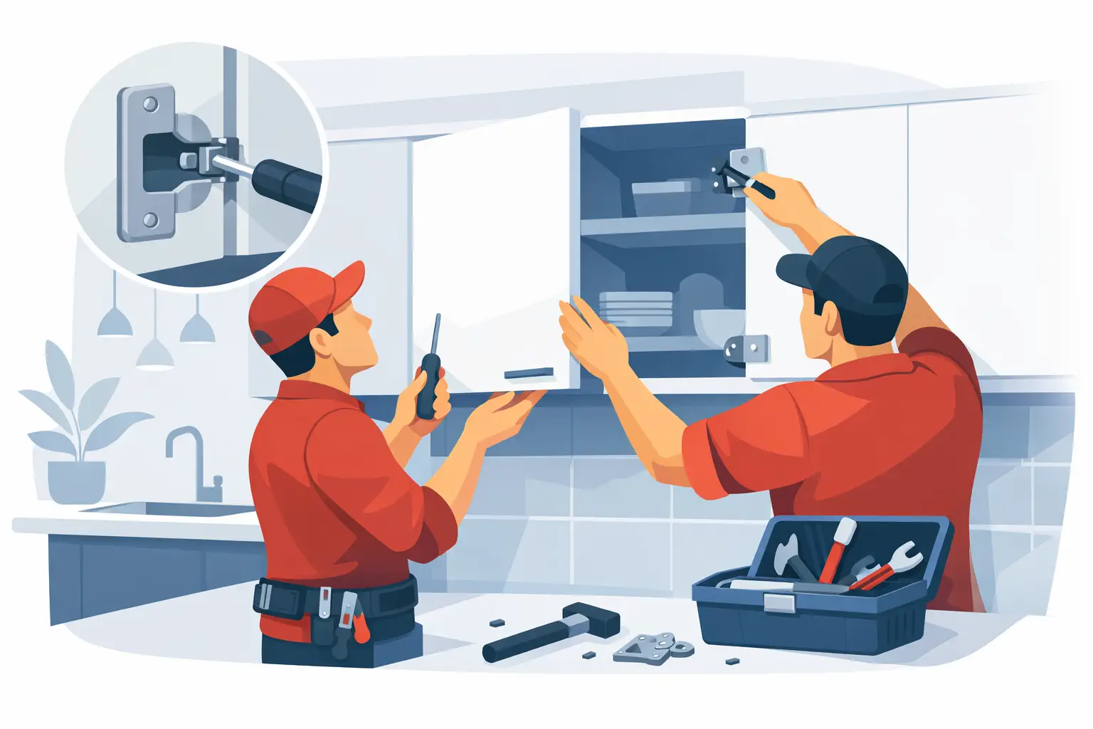 How to Fix Sagging Cabinet Doors Properly