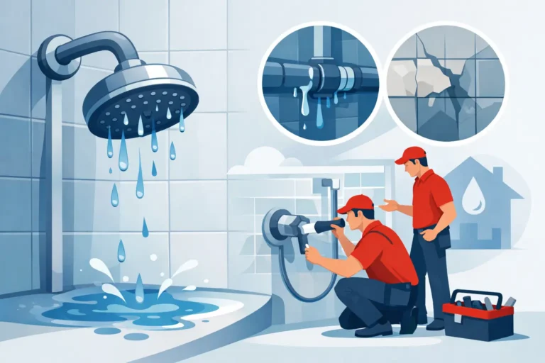 Why Is Your Shower Leaking? Causes and Next Steps