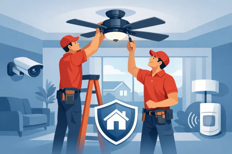Ceiling Fan Installation for a Safer Home