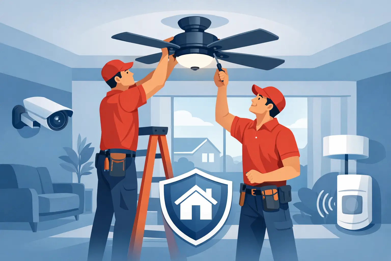 Ceiling Fan Installation for a Safer Home