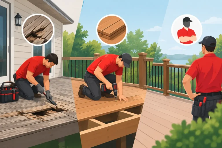Deck Repair: When to Fix, Replace, or Call a Pro