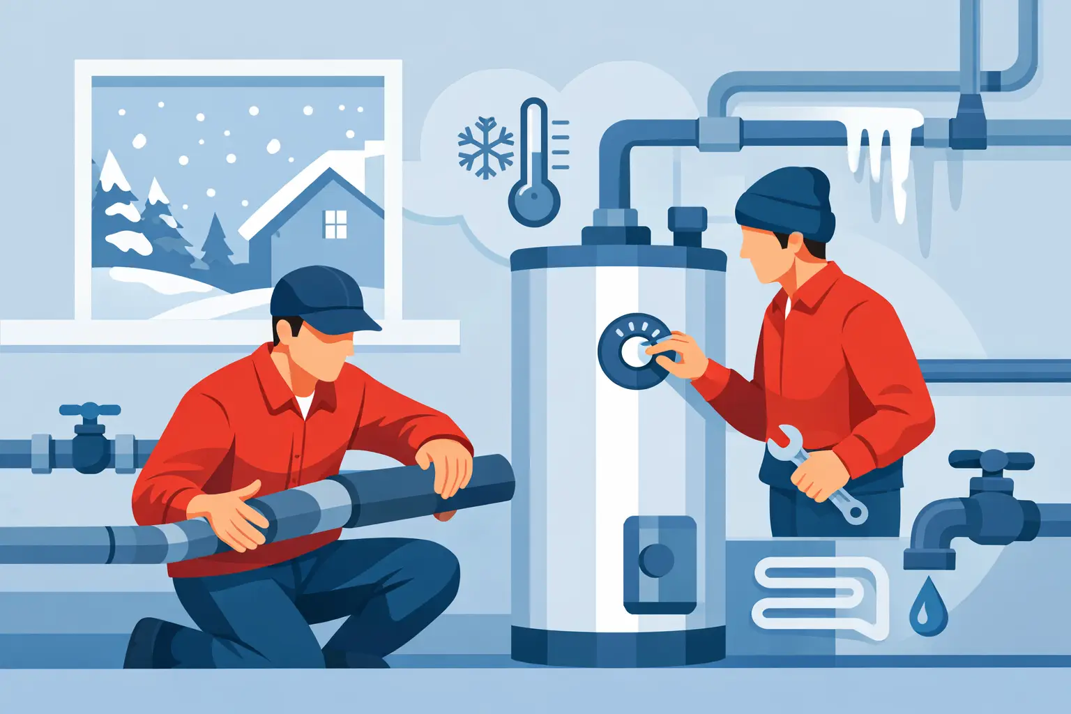 How to Prevent Pipes Freezing Before a Cold Snap