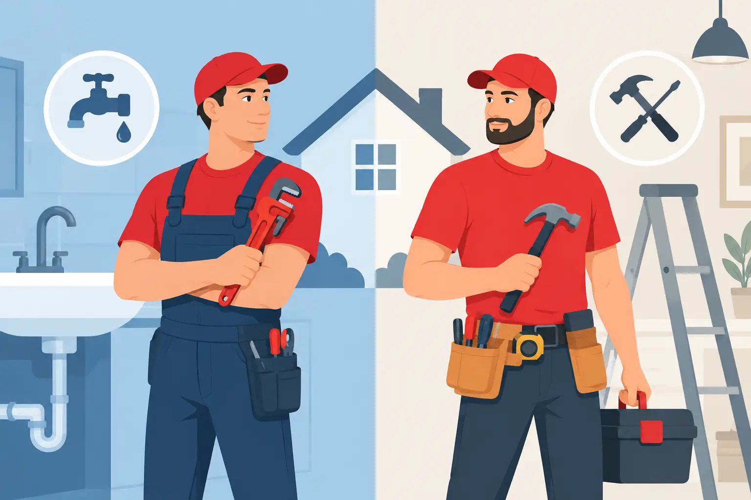 Plumber Versus Handyman Repairs: Who to Call?