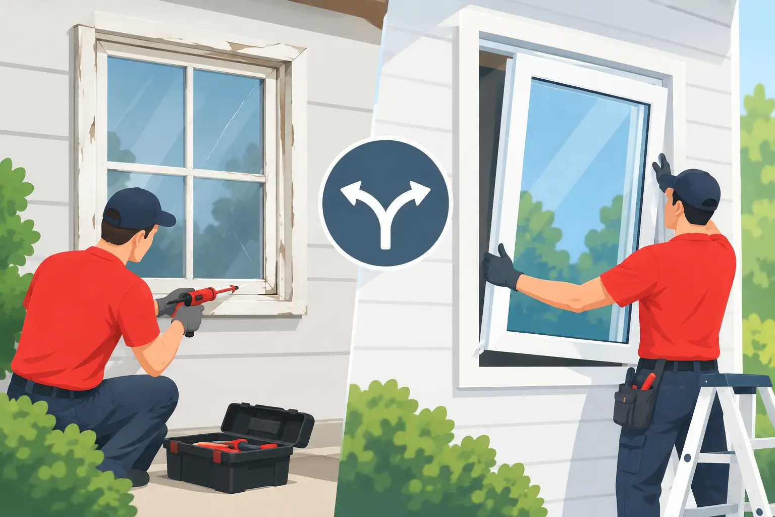Repair Versus Replace Windows: How to Decide