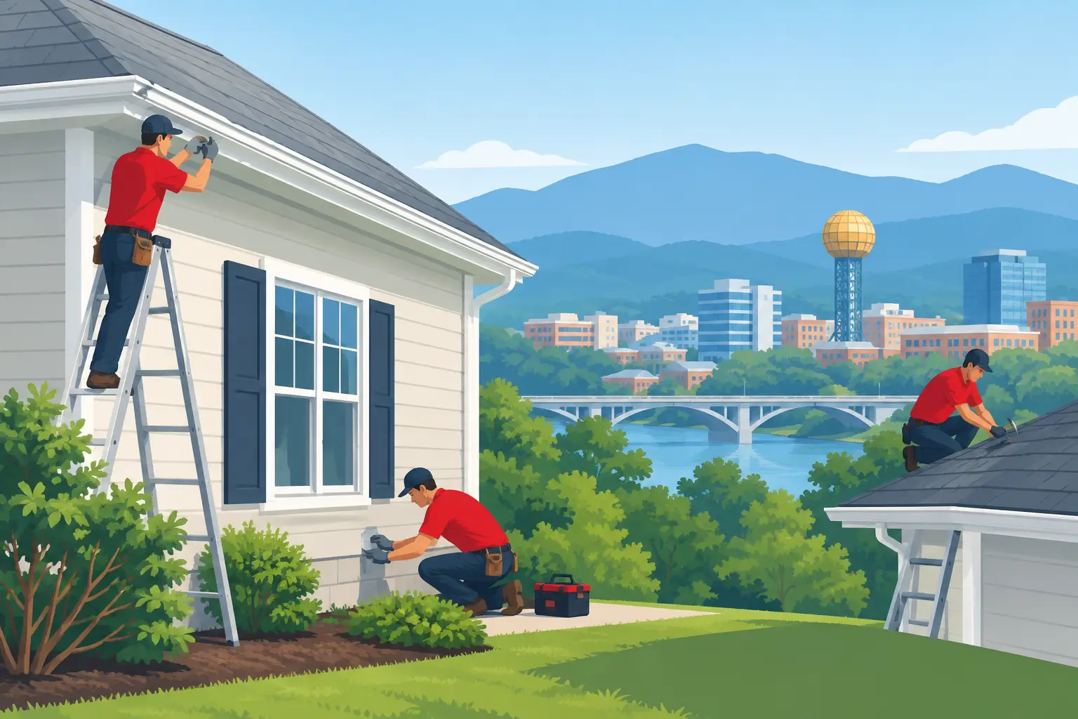 Top Home Repairs After Winter for Knoxville Homes