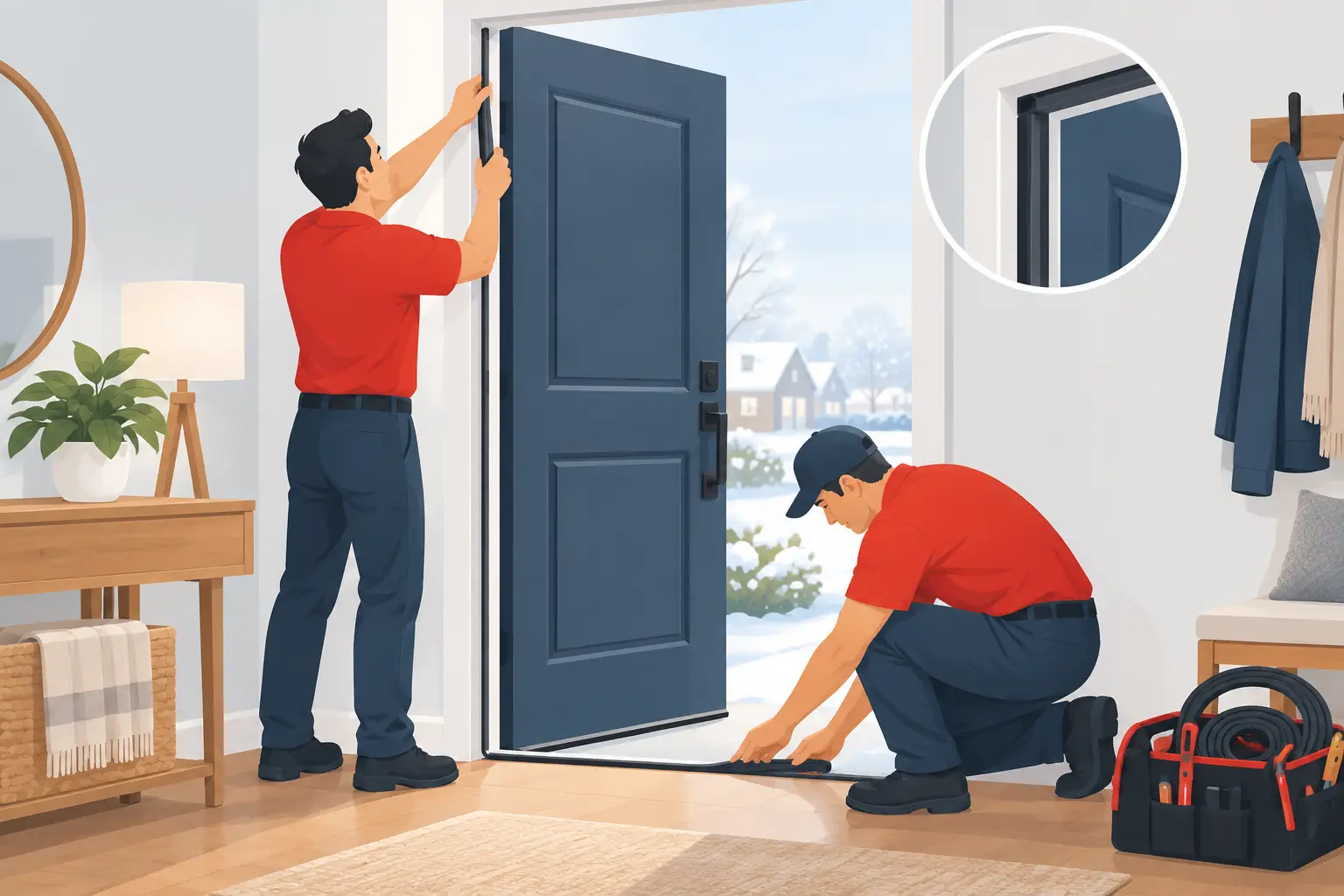 Drafty Door Sealing That Keeps Homes Comfortable